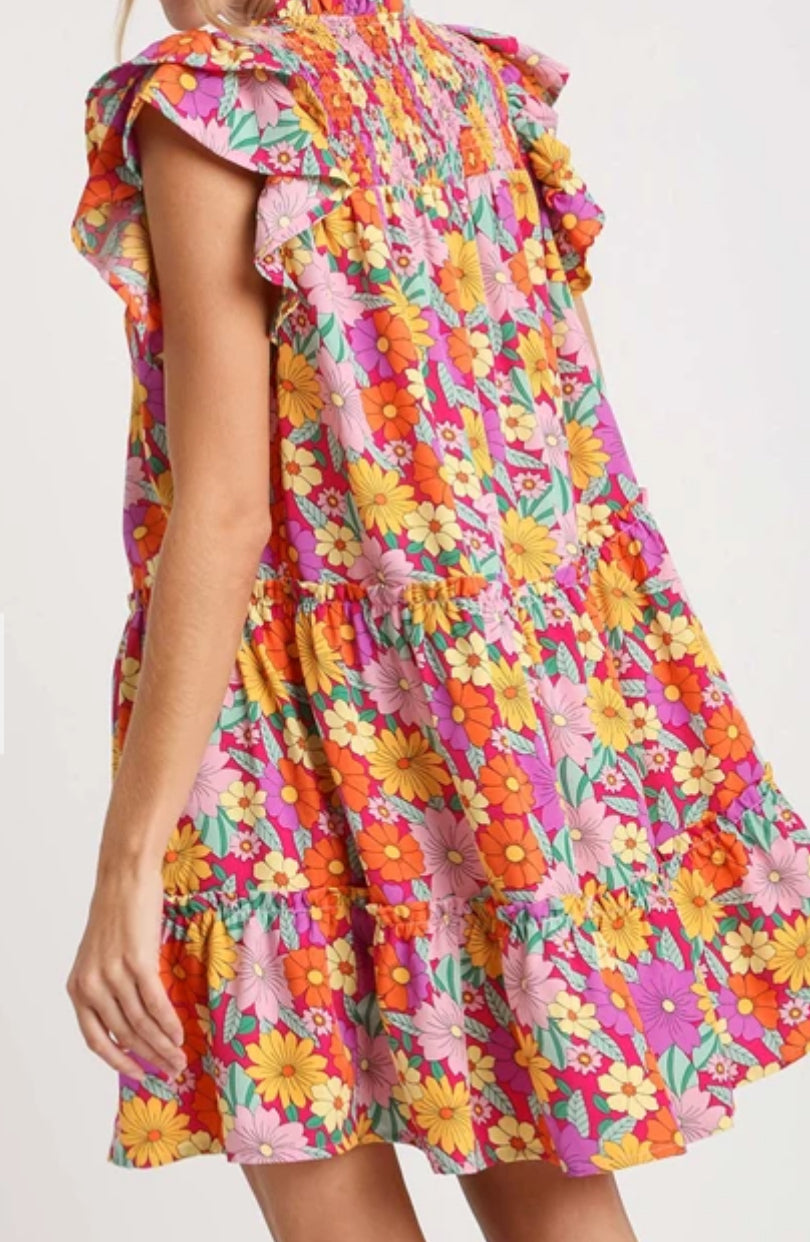 Harper Floral Dress